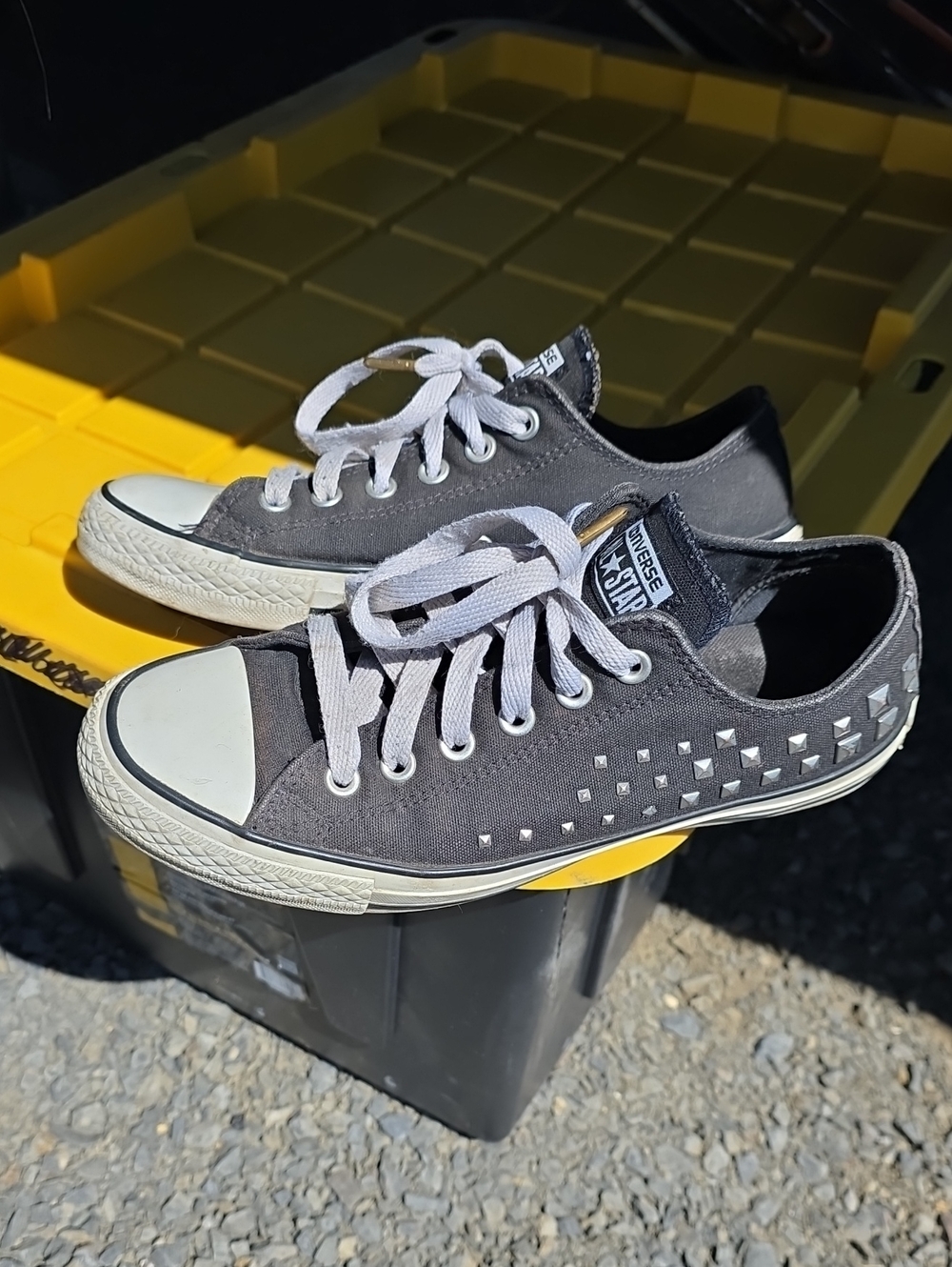 Studded Converse